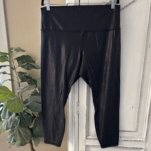 Lululemon Shine Align Black Leggings, Women’s Plus Size 16